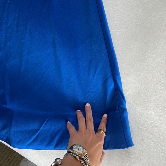 Sachin & Babi One Shoulder Bow Gown - Picture 8 of 8